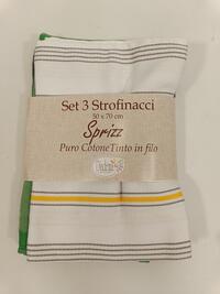 SET STROFINACCIO 3PZ SPRIZZ  50X70 Tellini S.R.L. Großhandelskleidung